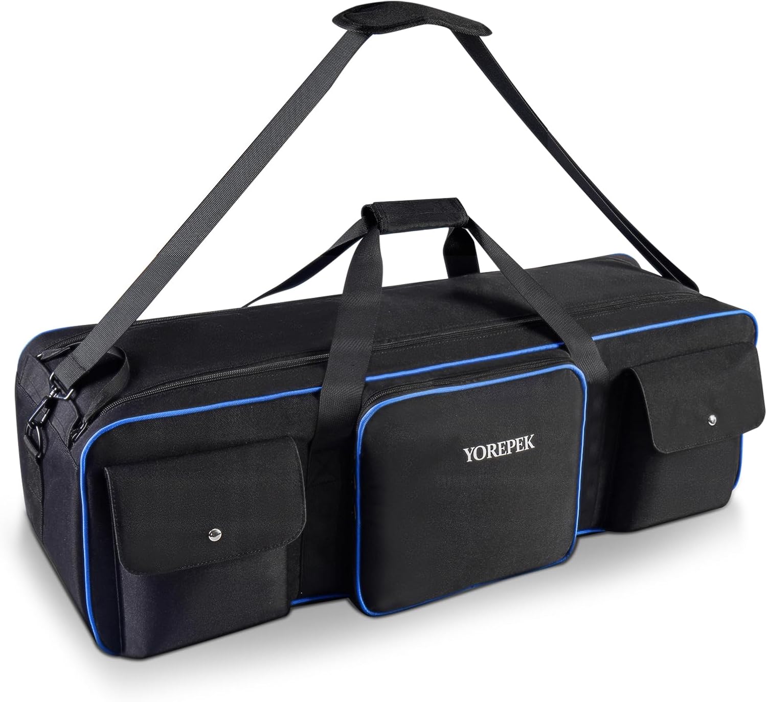 YOREPEK 40.5" Heavy Tripod Carrying Case Bag with 2 Padding Protective Pads | Water Resistant Light Stand Bag for Tripods, Monopods, Speaker Stands, Umbrellas, Studio Equipment Case fit Tripods Manfrotto - Image 9