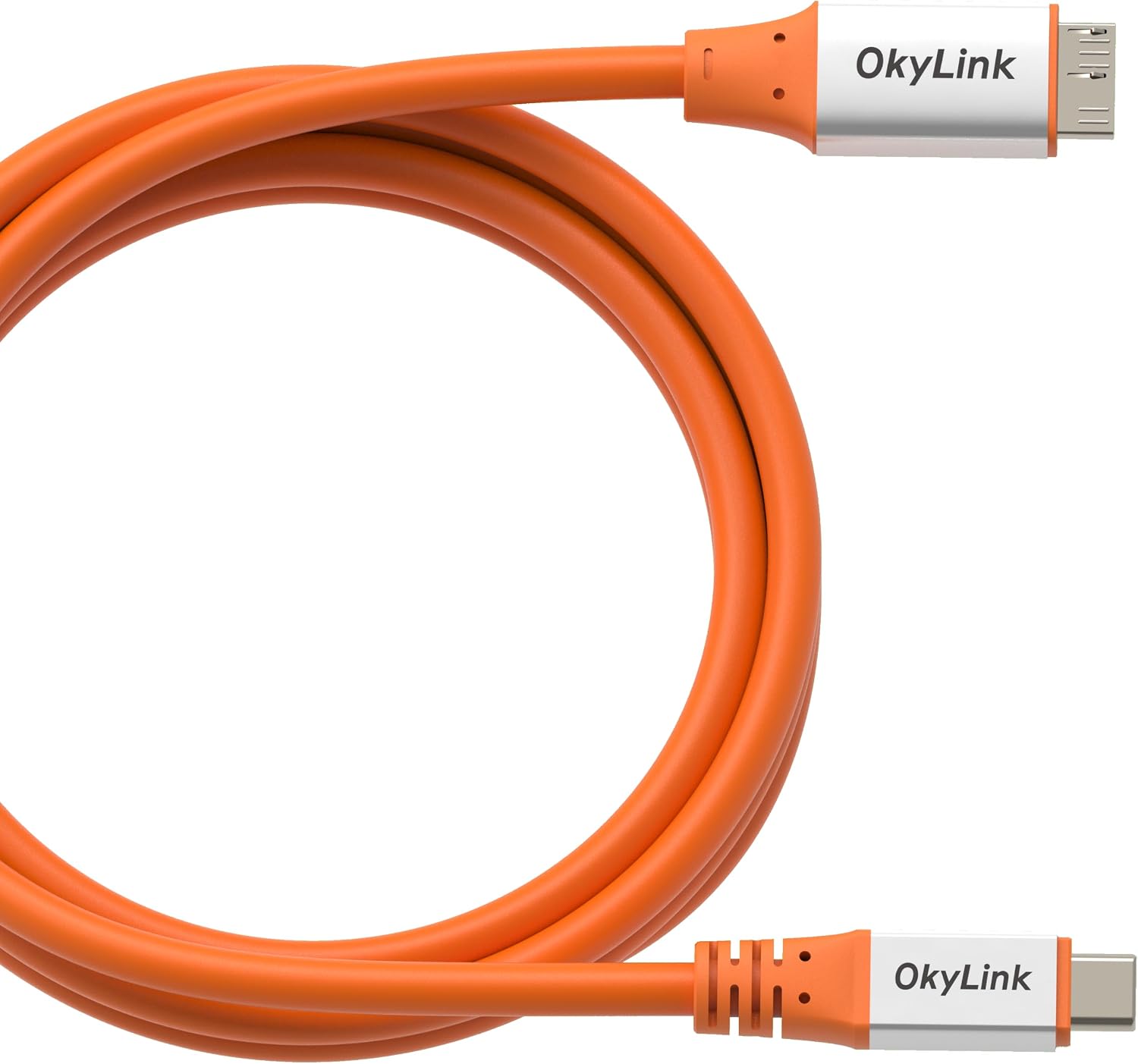OkyLink USB 3.2 USB-C to Micro-B Male-Male Cable 10Gbps 6.5ft | USB 3.2 Gen 2, 2 M, Aluminum shell,High-Speed Data Transfer, for Micro-B Port External Hard Drives - Image 2