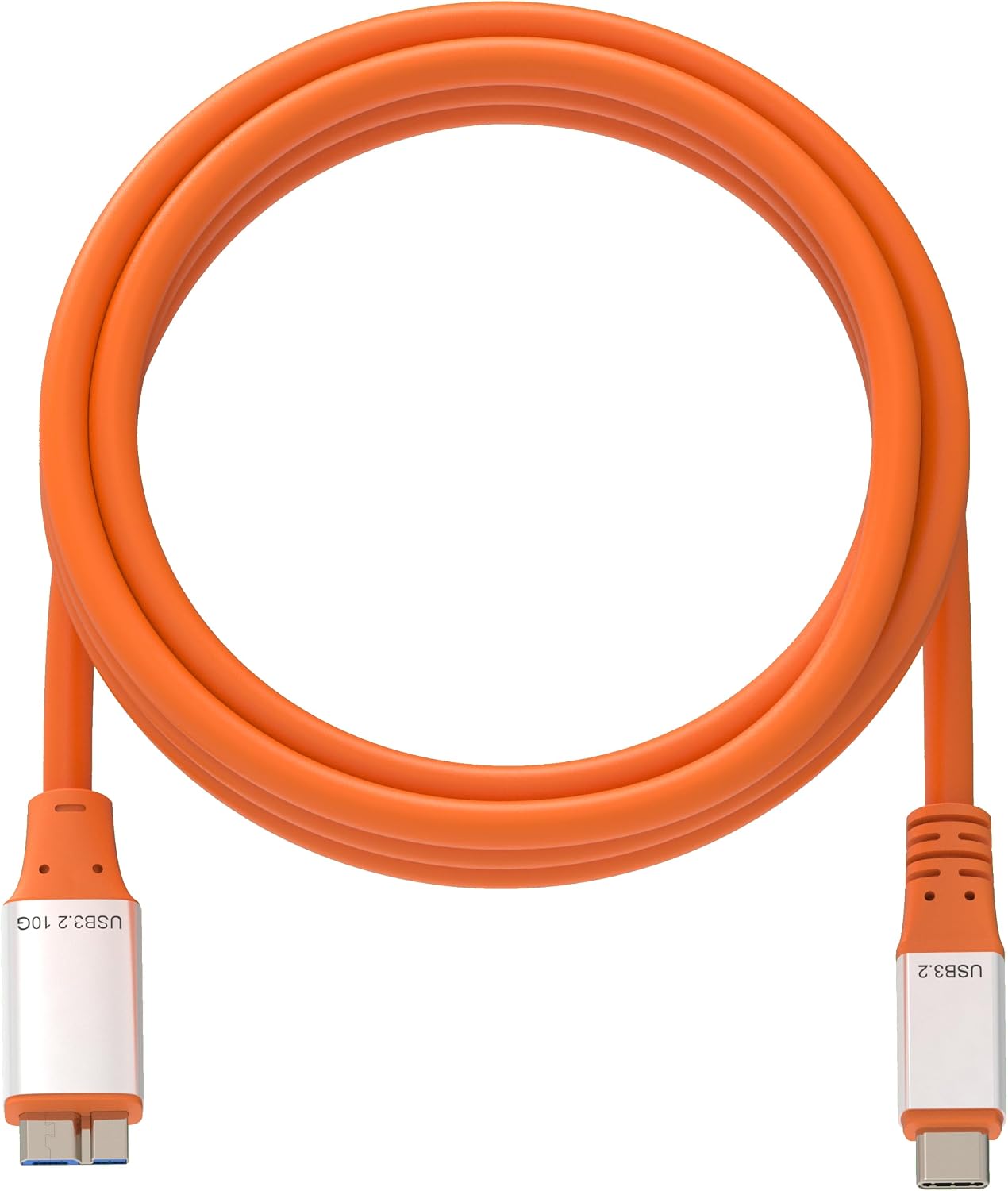 OkyLink USB 3.2 USB-C to Micro-B Male-Male Cable 10Gbps 6.5ft | USB 3.2 Gen 2, 2 M, Aluminum shell,High-Speed Data Transfer, for Micro-B Port External Hard Drives - Image 9